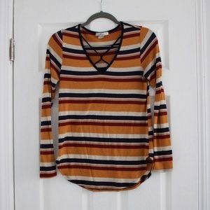 MULTI-STRIPE LONG SLEEVE | GAZE